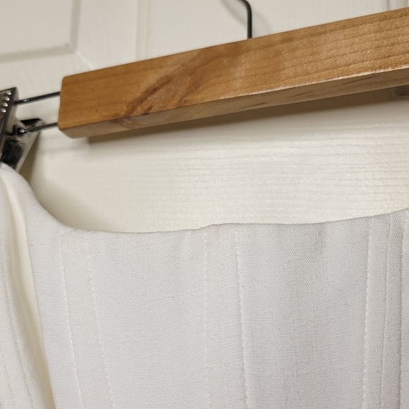 House of CB Juana White Shaped Top Boned Corset - Picture 11 of 15